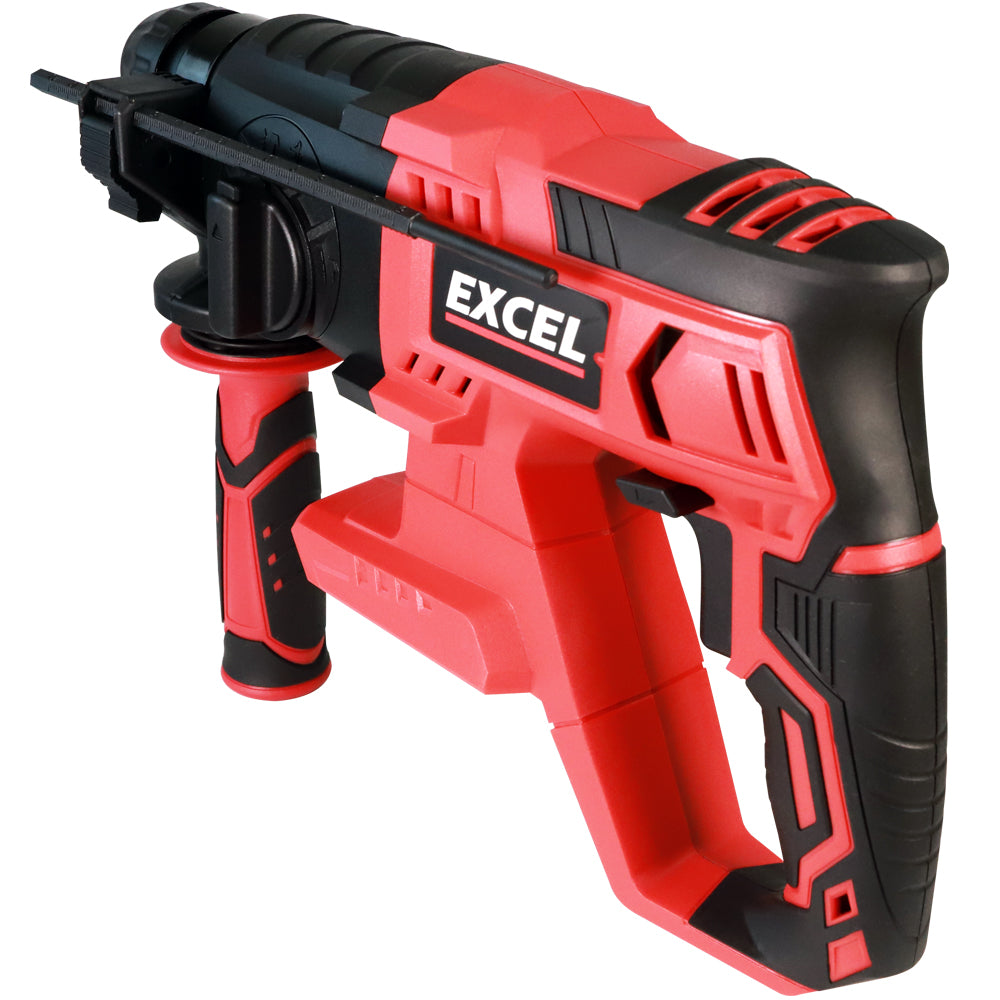 Excel 18V Cordless SDS-Plus Rotary Hammer Drill with 1 x 5.0Ah Battery Charger & Tool Bag EXL554B