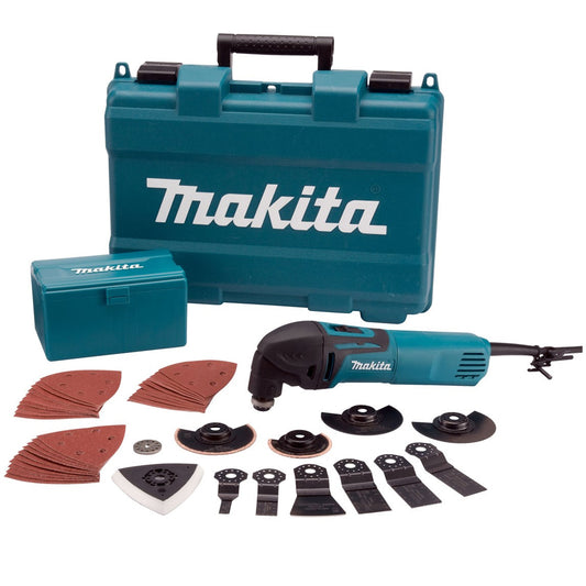 Makita TM3000CX3/1 Oscillating Multi Tool With 17 Types of Accessory 110V