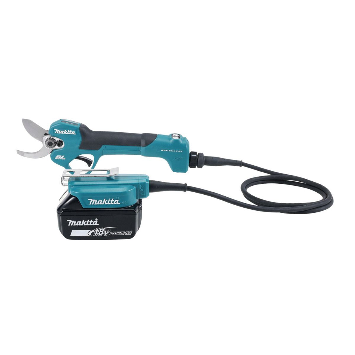 Makita DUP180RT 18V XGT Brushless Pruning Shear with 1 x 5.0Ah Battery and Charger