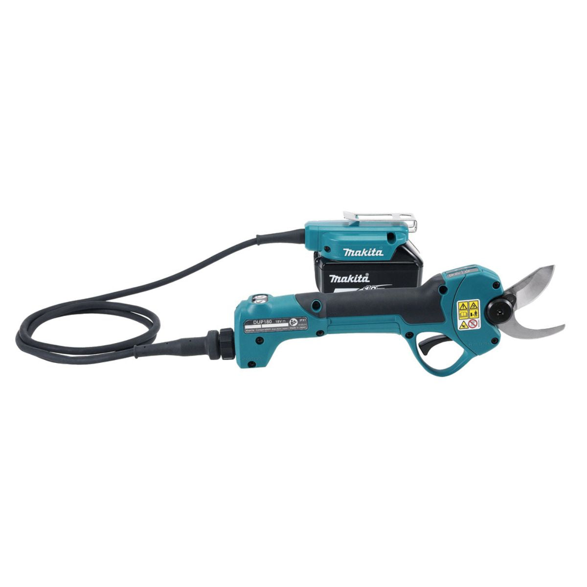 Makita DUP180RT 18V XGT Brushless Pruning Shear with 1 x 5.0Ah Battery and Charger
