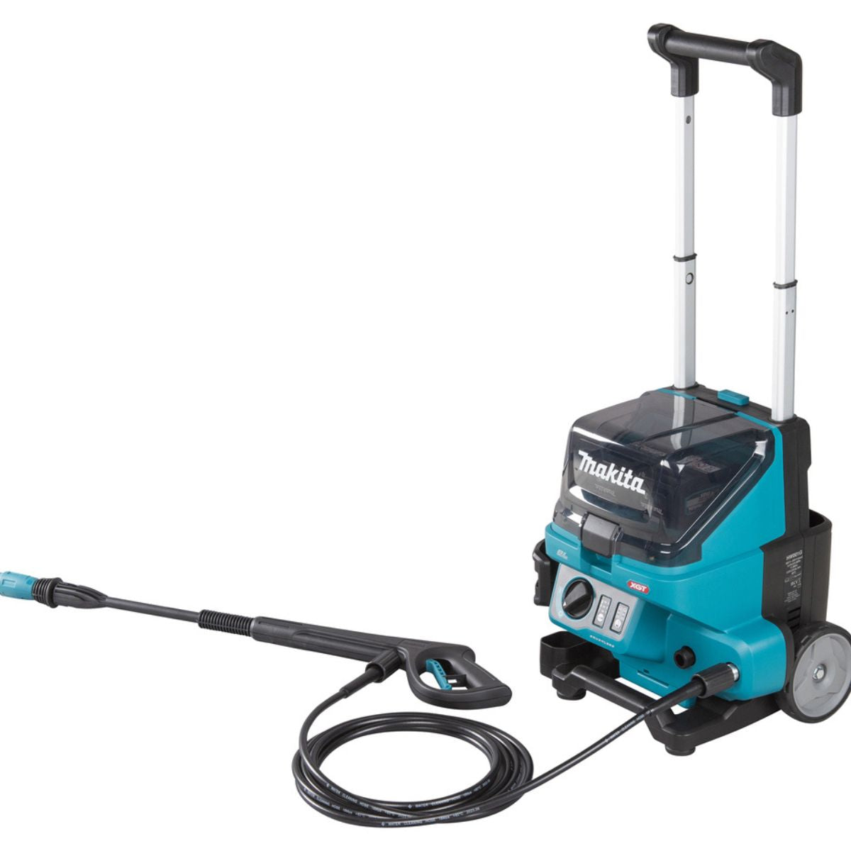 Makita HW001GT201 40V Max Brushless Pressure Washer With 2 x 5.0Ah Batteries & Charger