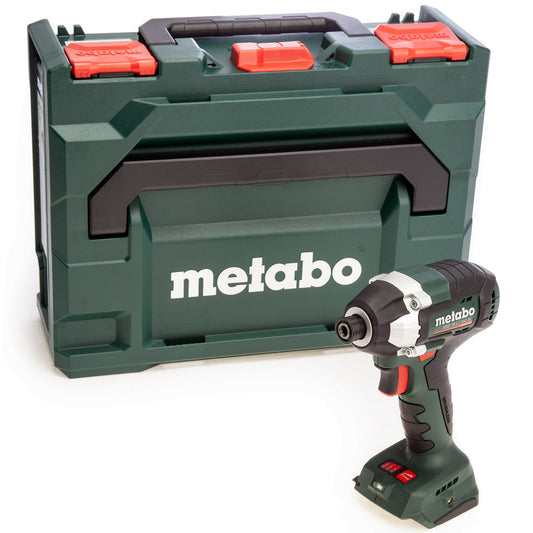 Metabo SSD18LT200BL 18V Brushless 1/4" Impact Driver with Meta-Box 602397840