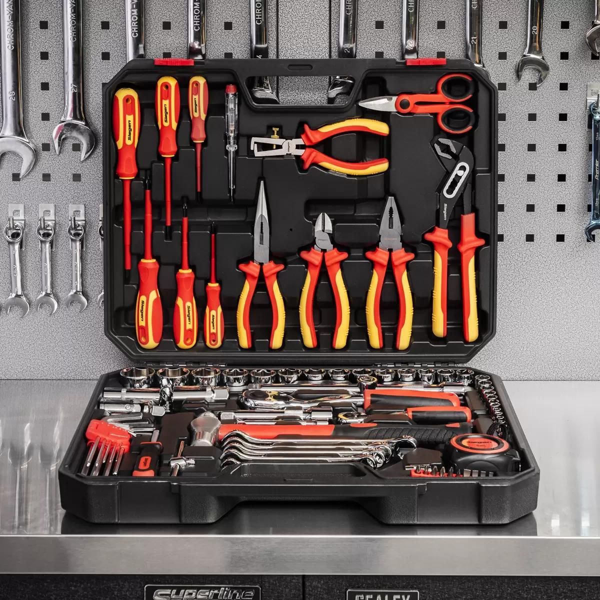 Sealey S01217 Electrician's Tool Kit 90 Pieces