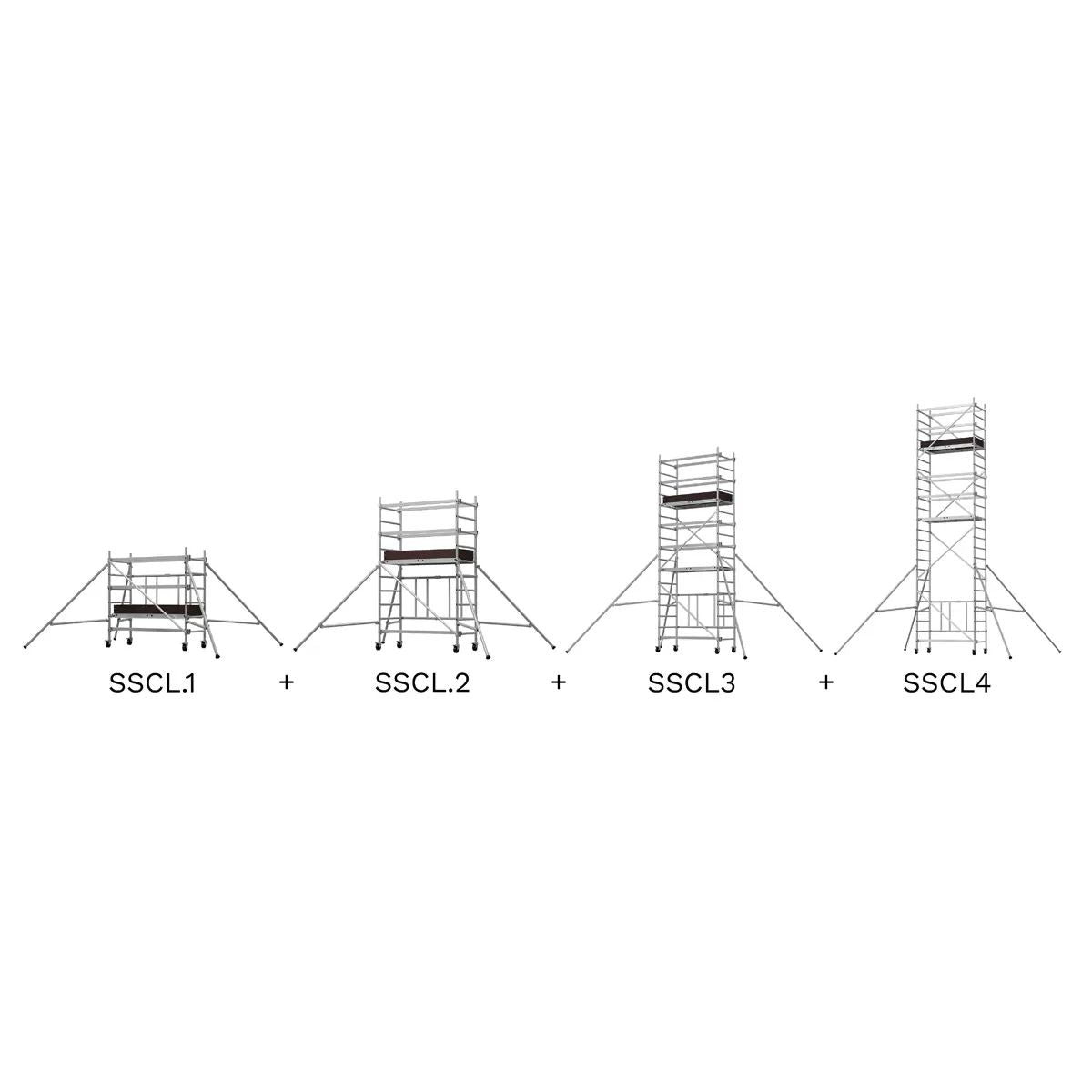 Sealey SSCL.1 Platform Scaffold Tower Combo EN 1004 -1