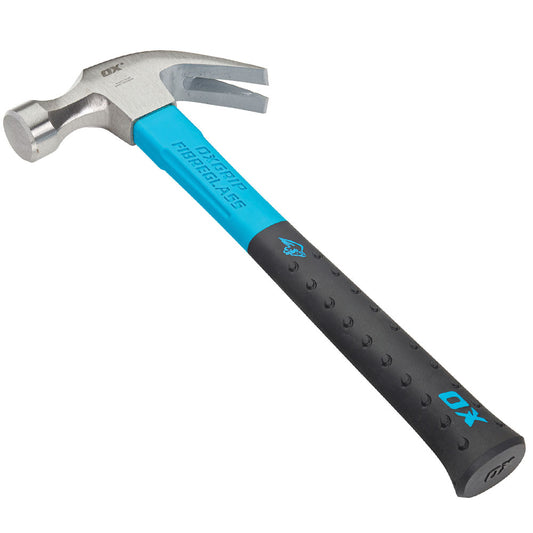 OX 16oz Fibreglass Claw Hammer P081616