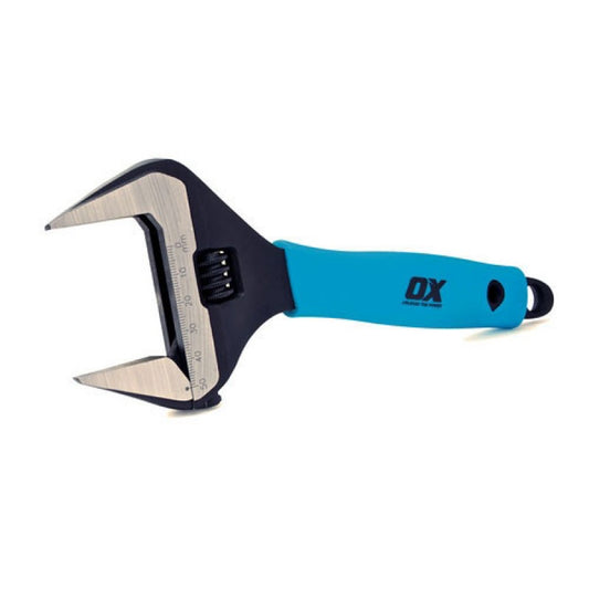 OX 6"/150mm Pro Series Adjustable Wrench Extra Wide Jaw - OX-P324606