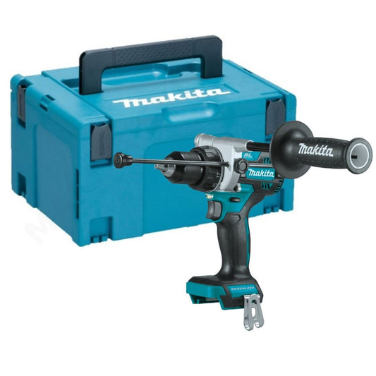 Makita DHP486Z 18V Cordless Brushless 1/2″ Combi Drill with Makpac Type 3 Case