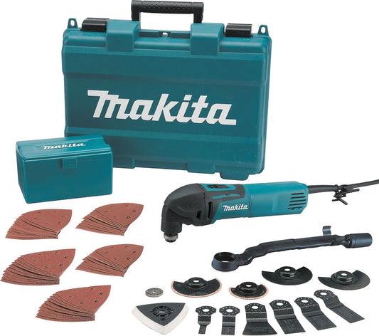 Makita TM3000CX4/1 Multi-Tool Kit With Accessories & Case 110V/320W
