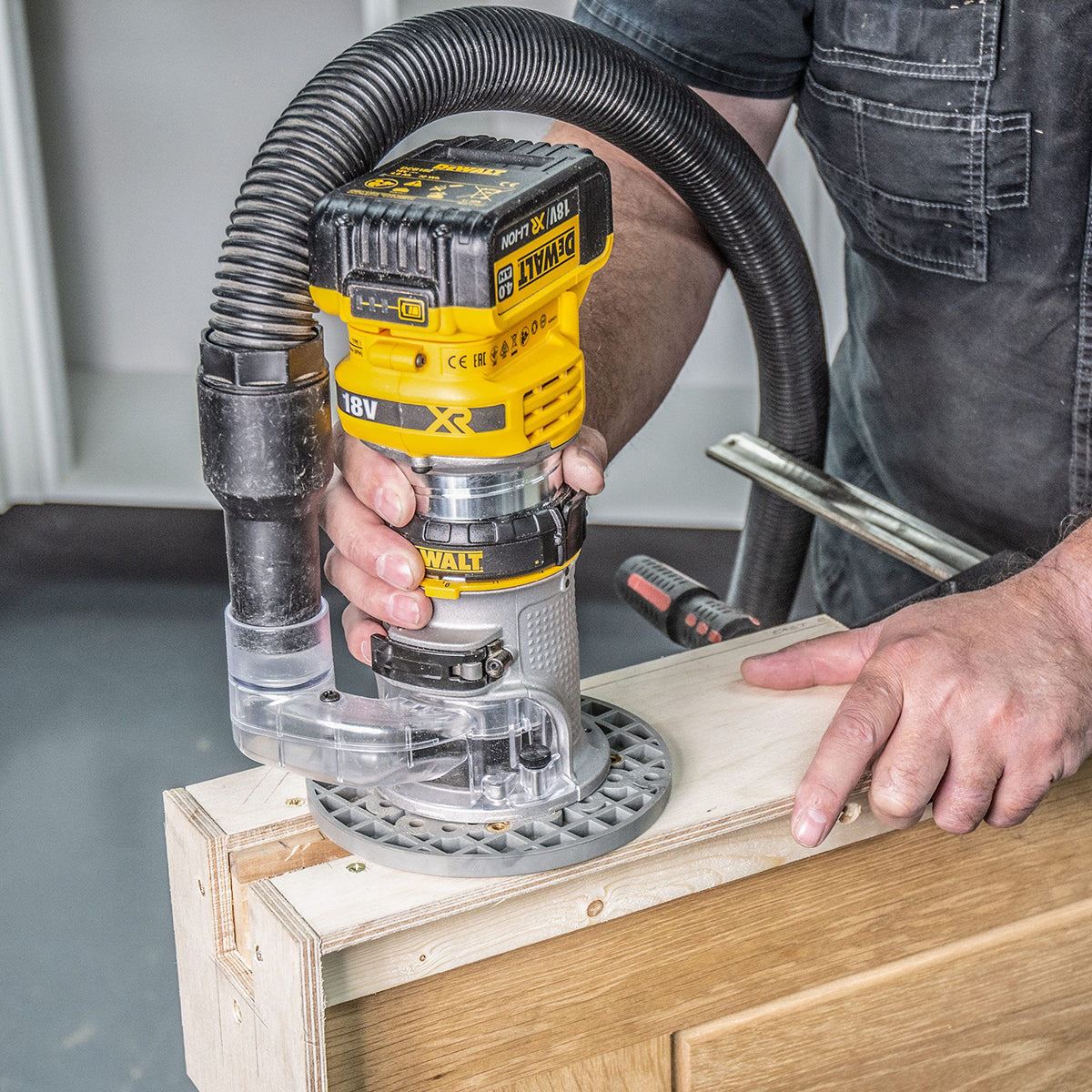 Trend UNIBASE/TRIM 150mm Universal Trim Router Sub-Base