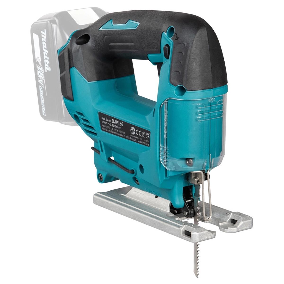Makita DJV186Z 18V LXT Cordless Jigsaw With 1 x 5.0Ah Battery & Charger