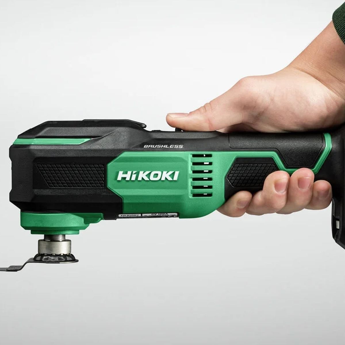 Hikoki CV18DAW2Z 18V Brushless Multi Tool with 1 x 8.0Ah Battery Charger & Case