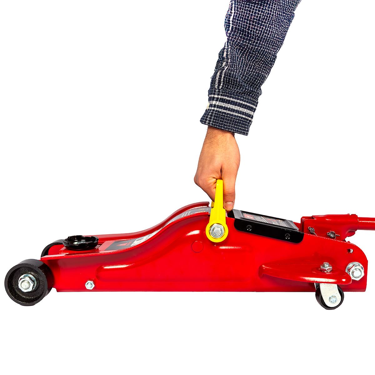 Big Red Torin 2-Ton Hydraulic Jack Low Profile Lifting Range 89-359 mm