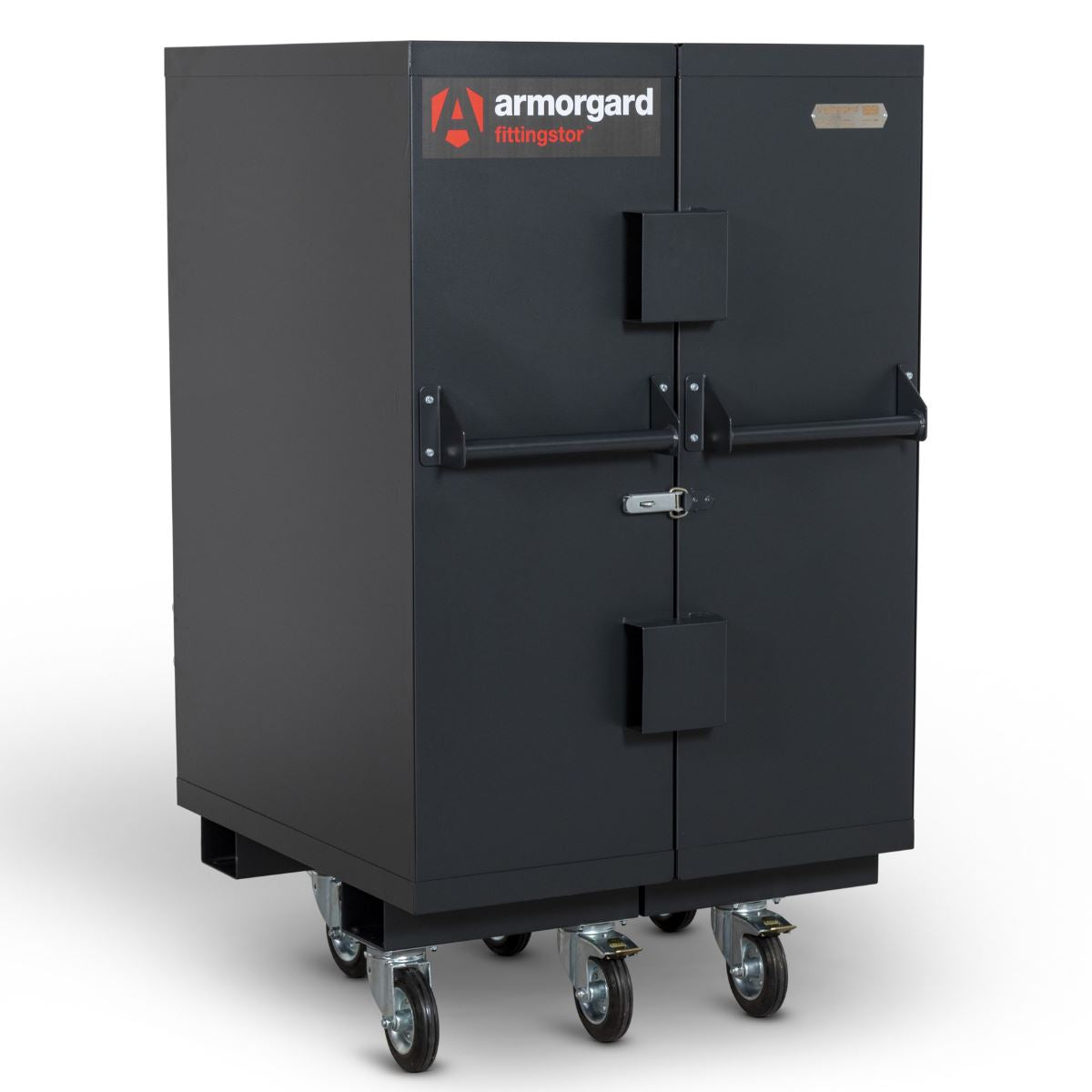 Armorgard FC5 Fittingstor Bi-fold Design Mobile Fittings Cabinet 915mm x 990mm x 1570mm