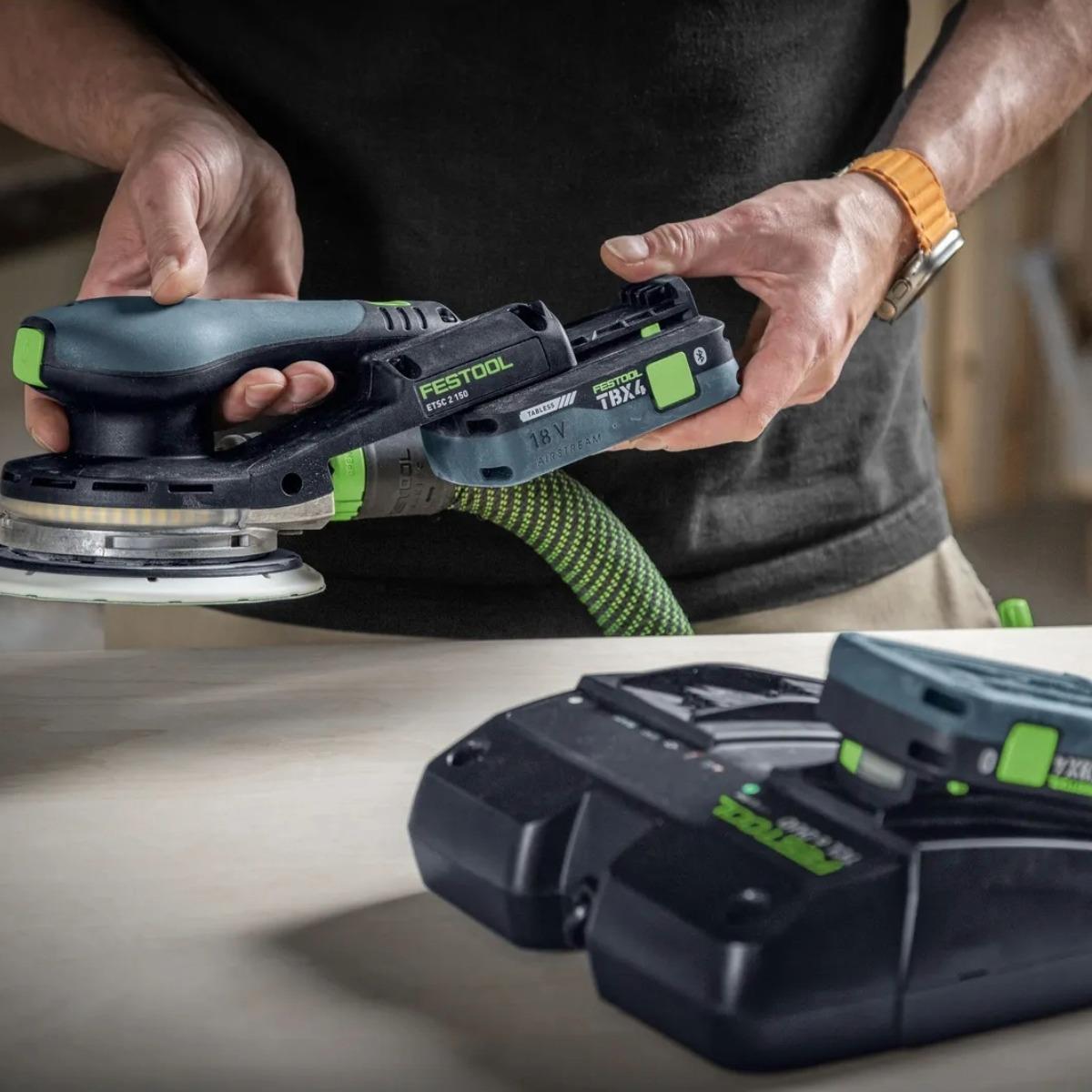 Festool BP 18 TBX 4 C-ASI 18V 4.0Ah Tabless Bluetooth Battery - 578745