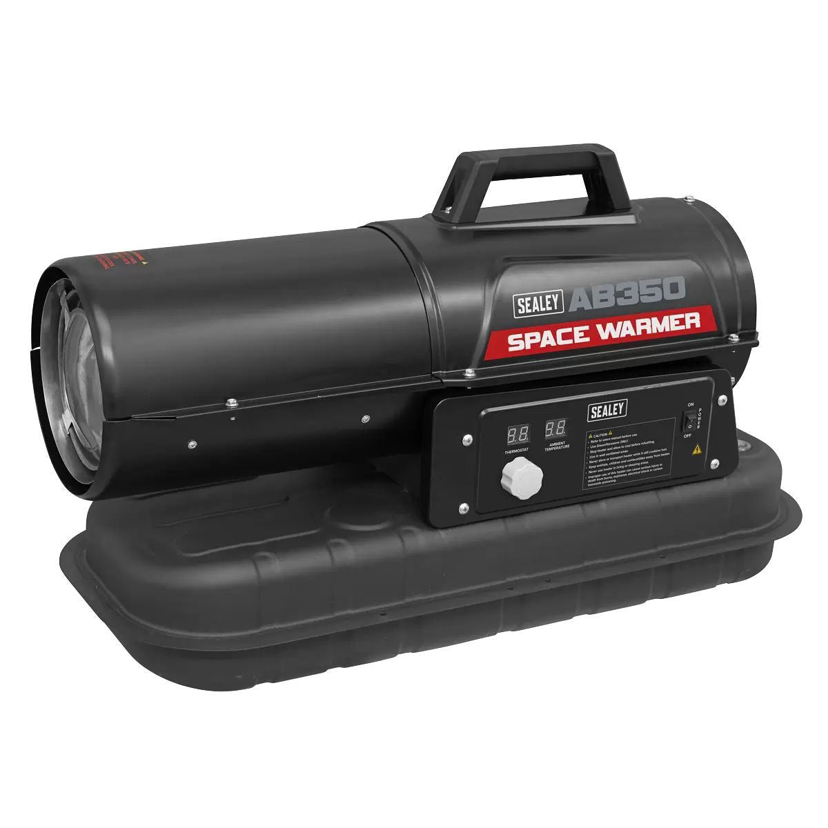 Sealey AB350 22L Space Warmer Paraffin Kerosene Diesel Heater 230V/186W
