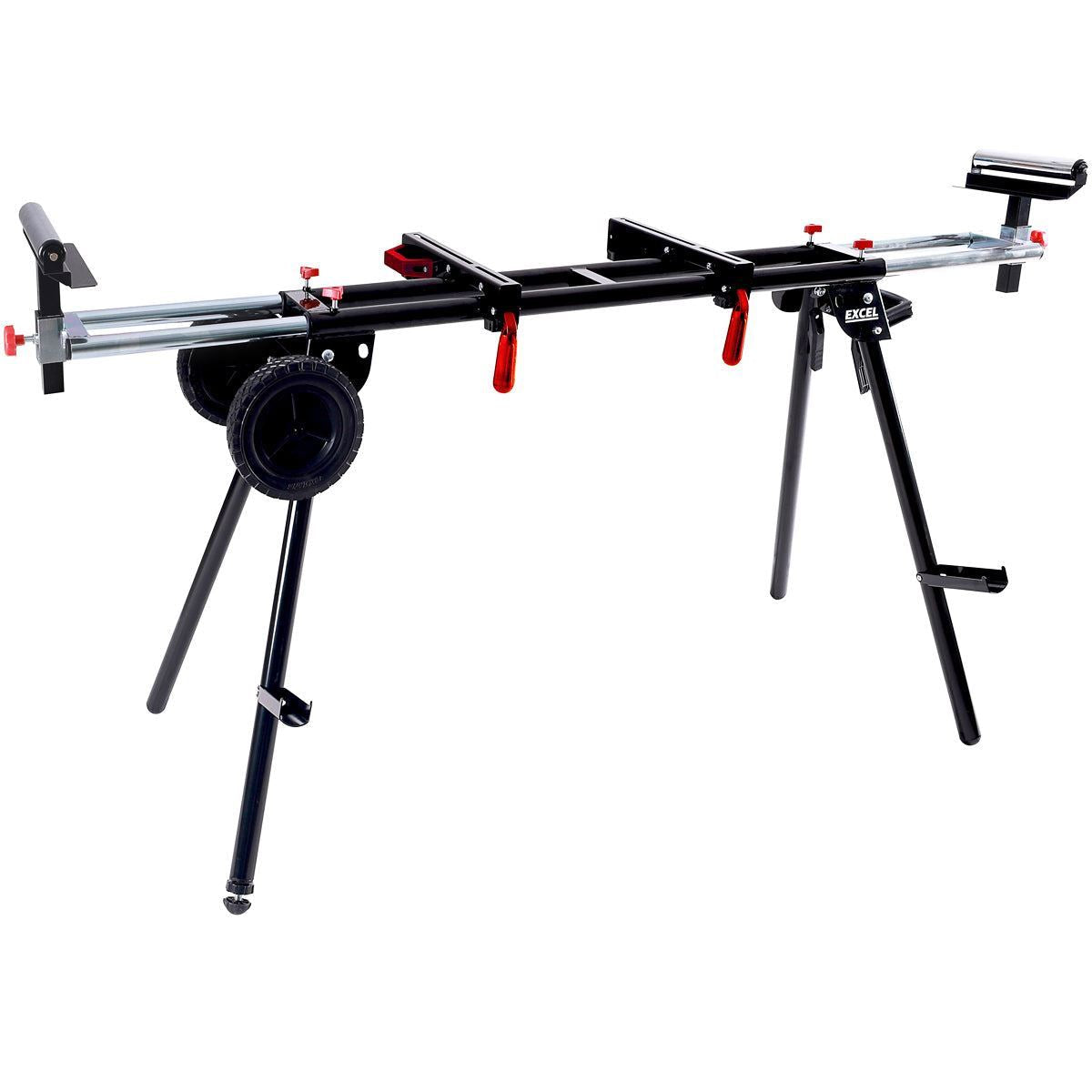 Excel Universal Mitre Saw Stand Folding & Adjustable Legs with Wheels