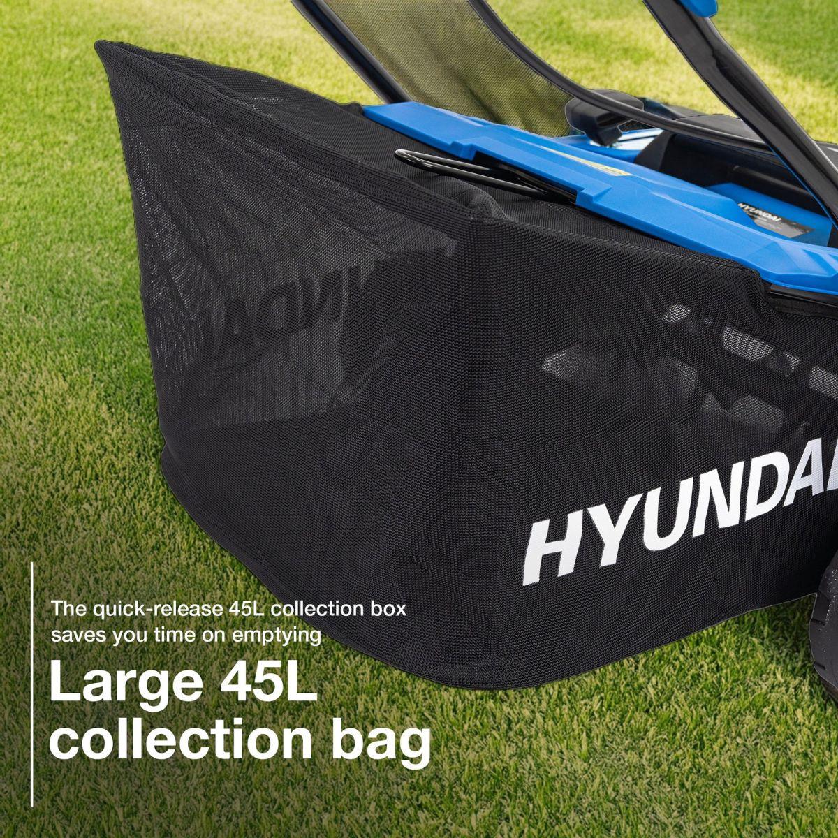 Hyundai HYSC1600E 36cm 2-in-1 Electric Lawn Scarifier and Aerator with 45L Collection Bag