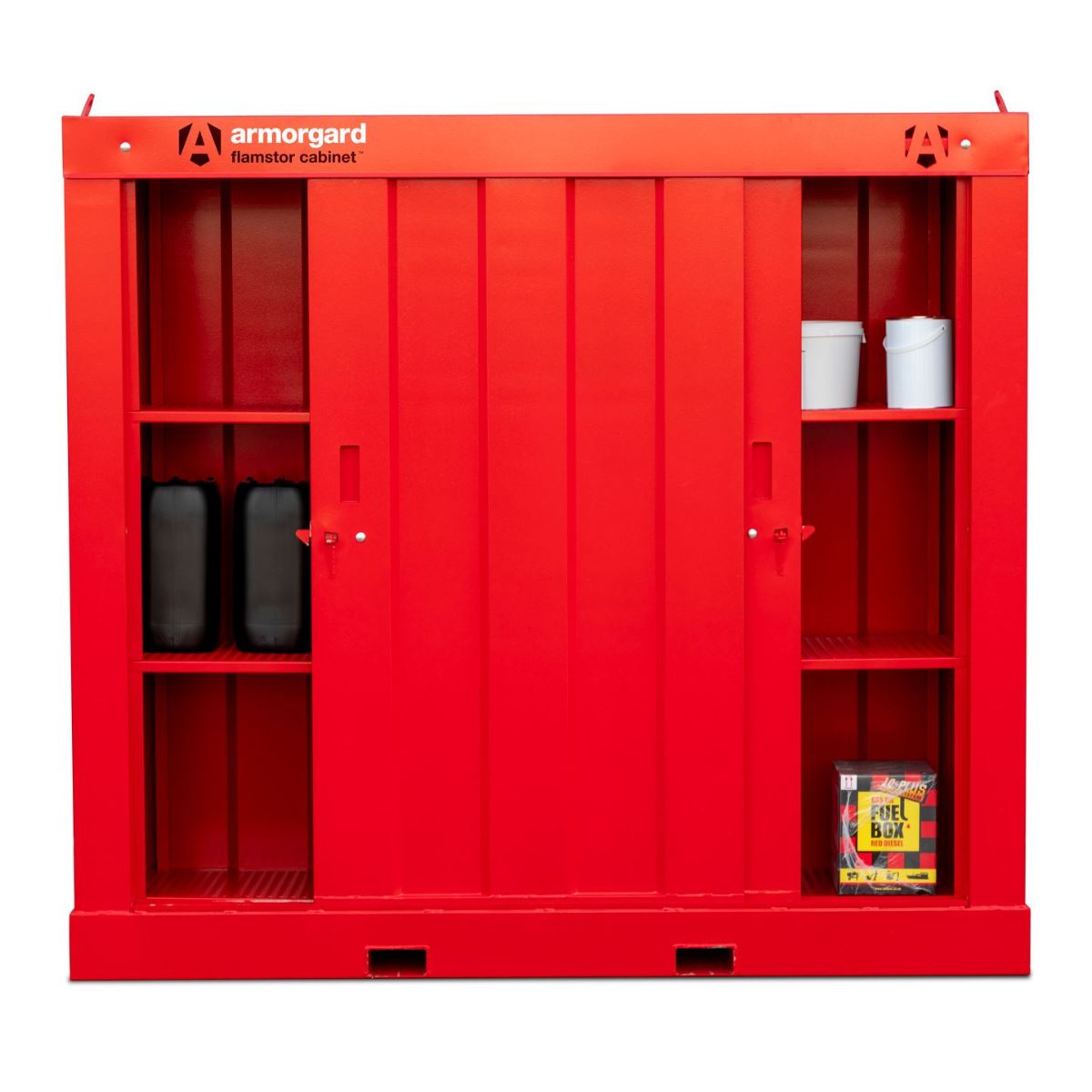Armorgard FSC5 FlamStor Hazardous Storage Cabinet 2500mm x 775mm x 2315mm Safe Chemical Storage Solution
