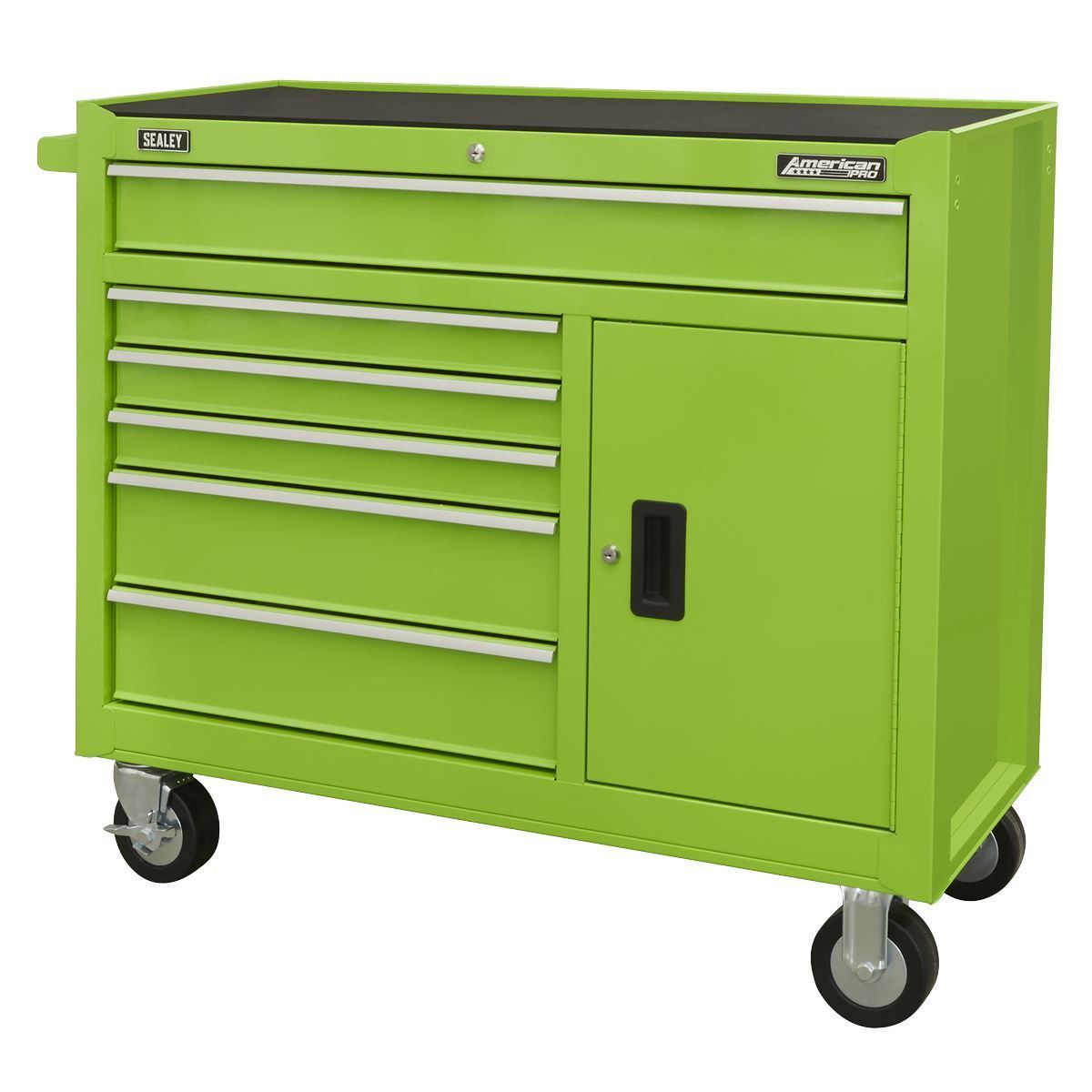 Sealey AP4106HV 6 Drawer Roll cab with Ball Bearing Slides Green