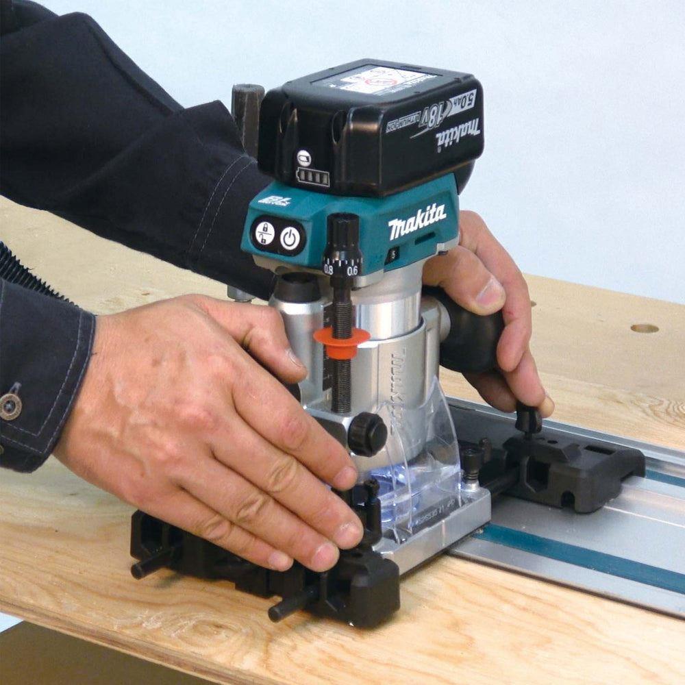 Makita DLX3193TJ 18V LXT Brushless 3 Piece Combo Kit With 2 x 5.0Ah Battery, Charger In Case