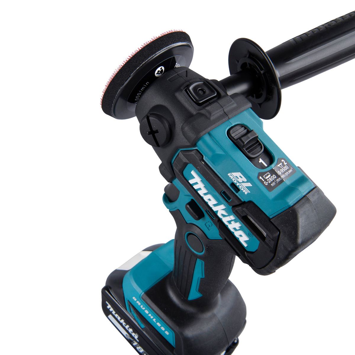 Makita DPV300Z 18V LXT Brushless Sander / Polisher with 1 x 3.0Ah Battery & Charger