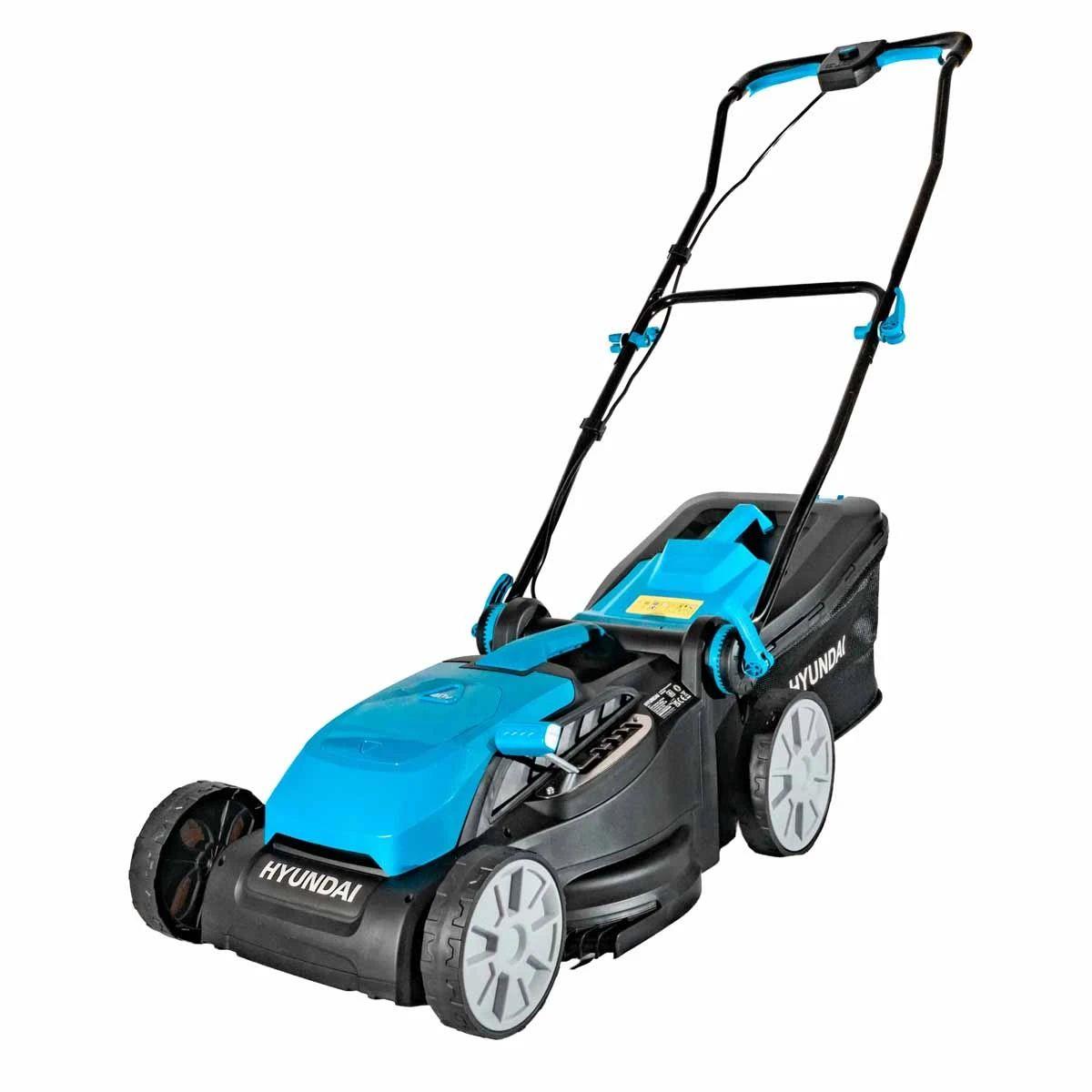 Hyundai HY40CLM38 2 x 20V Brushless Cordless Lawnmower 38cm with 2 x 4.0Ah Batteries and Charger