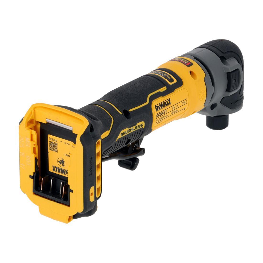 Dewalt DCG421N-XJ 18V XR Brushless Compact Right Angle Die Grinder Body Only