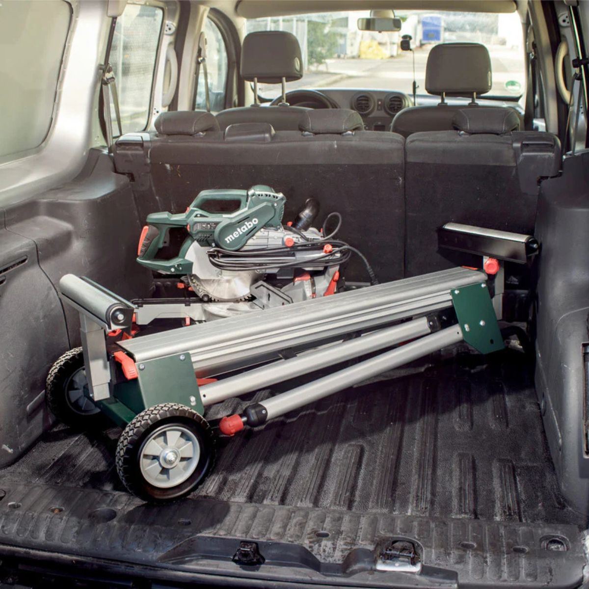 Metabo KSU 251 Extendable Mitre Saw Stand with Trolley Function 629005000