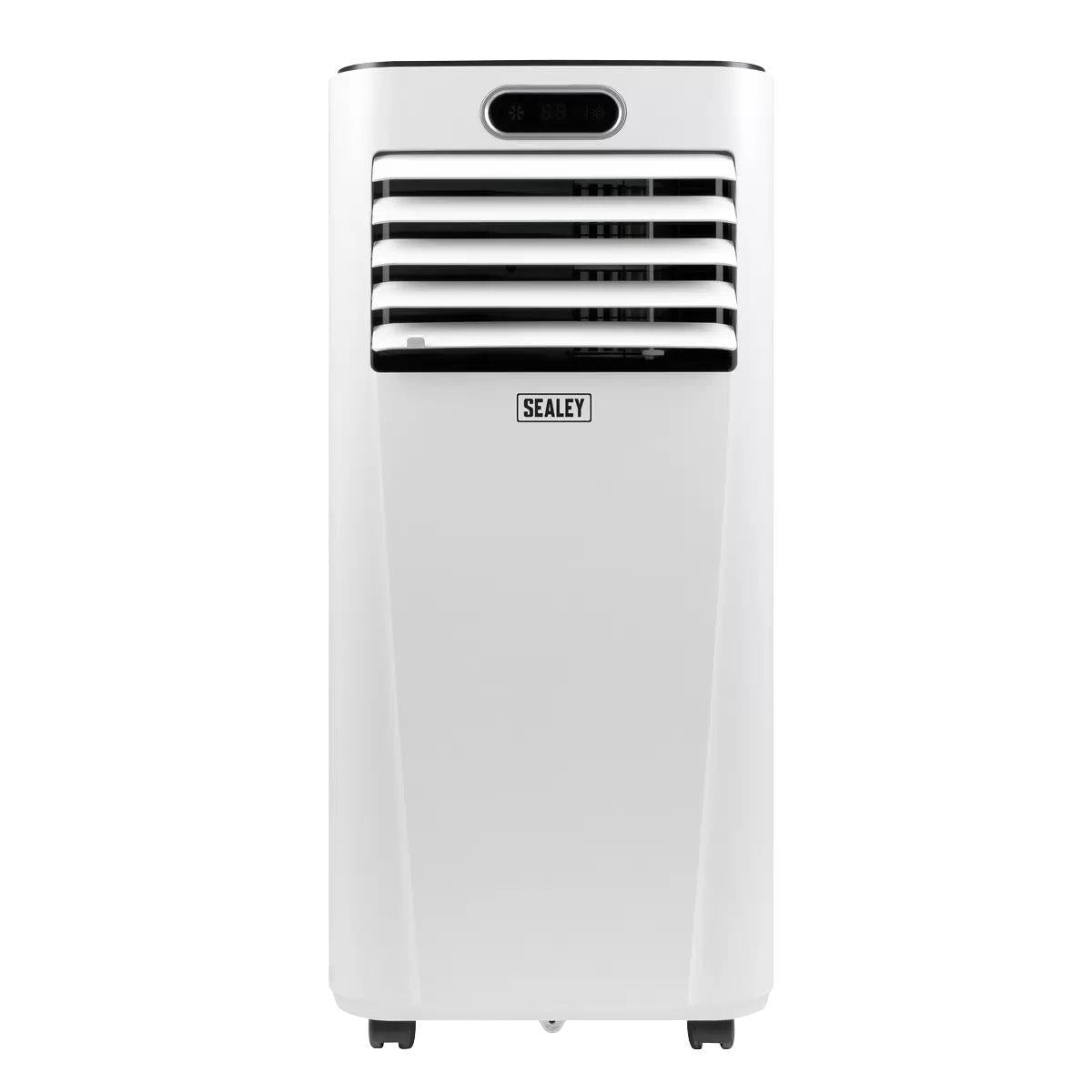 Sealey SAC7000 Portable Air Conditioner/Dehumidifier/Air Cooler with Window Sealing Kit