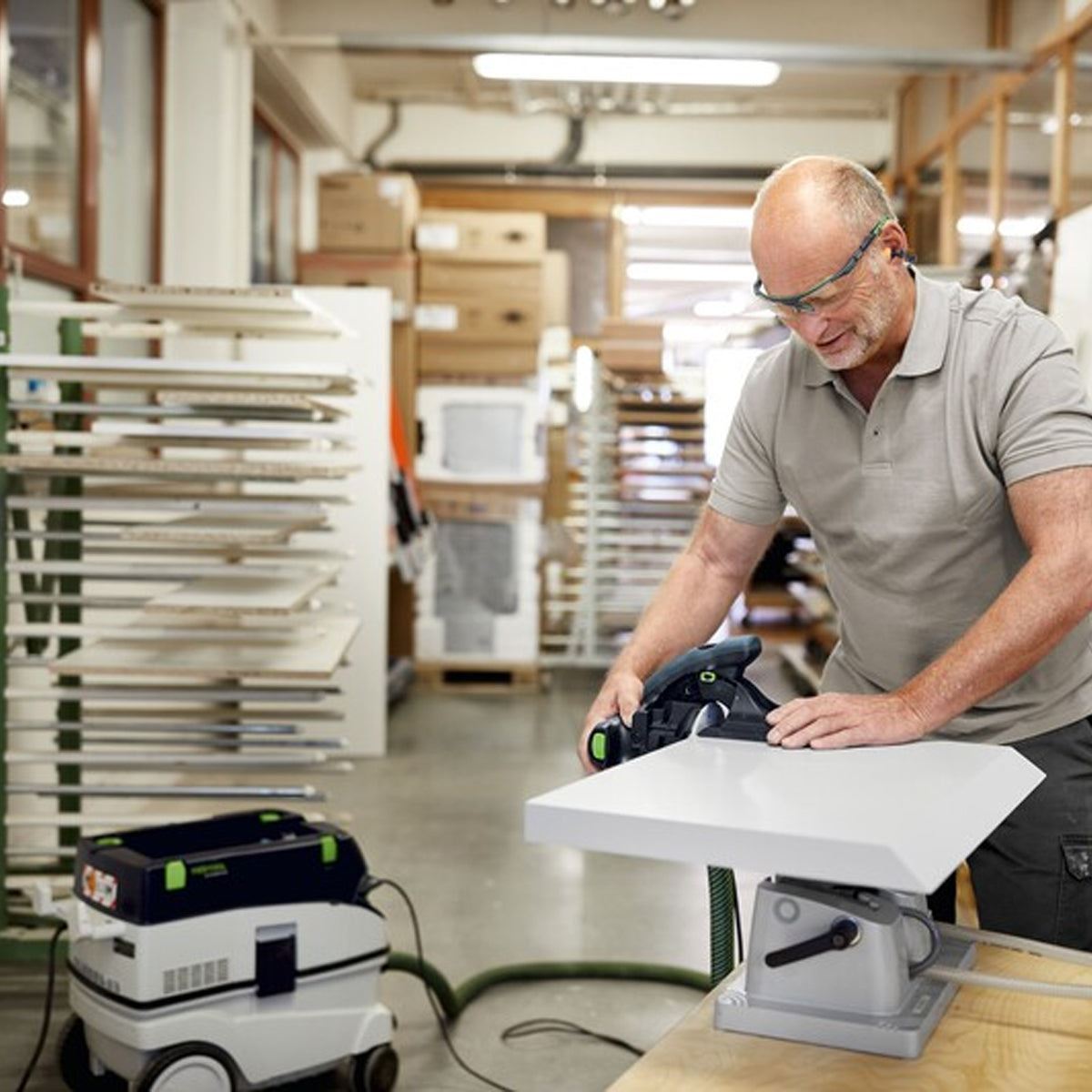 Festool ES-ETS 125 REQ-Plus 125mm Edge Sander 230V GB With Systainer - 576680