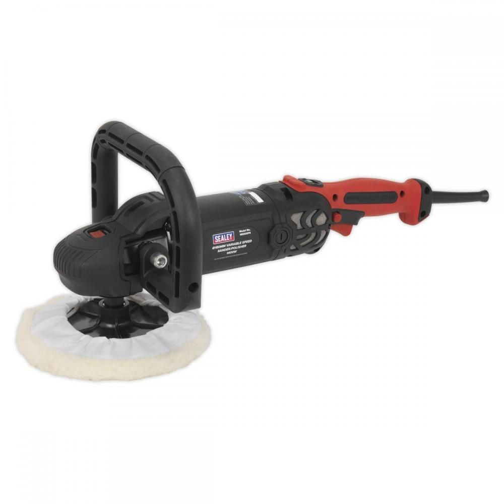 Sealey MS925PS Variable Speed 180mm Sander Polisher 230V/1400W