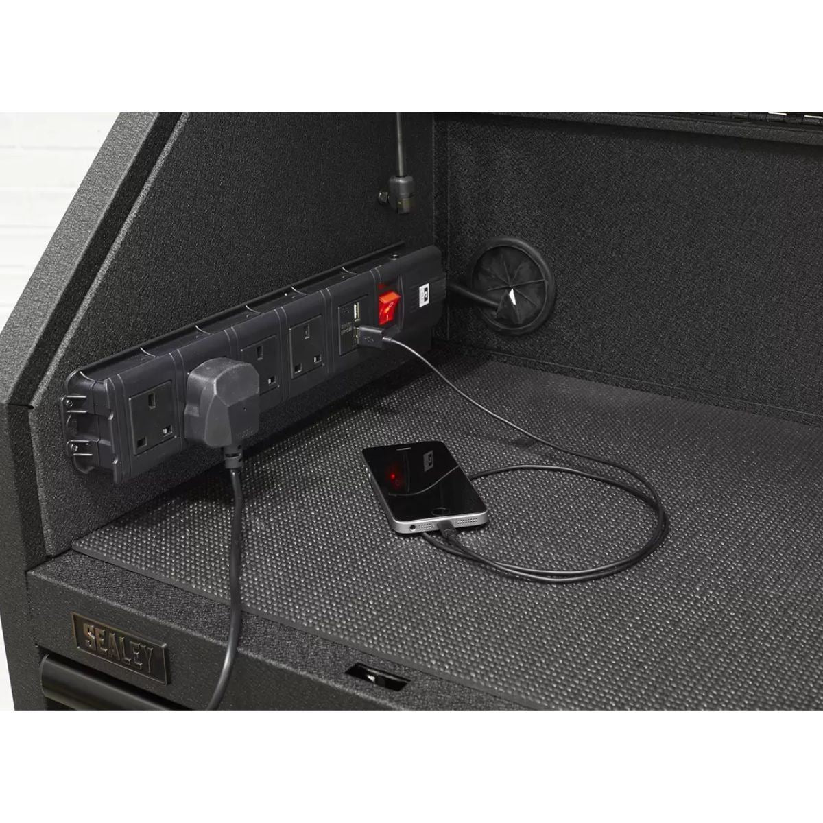 Sealey AP41BESTACK 17 Drawer Tool Chest Combination Soft Close Drawers Power Bar