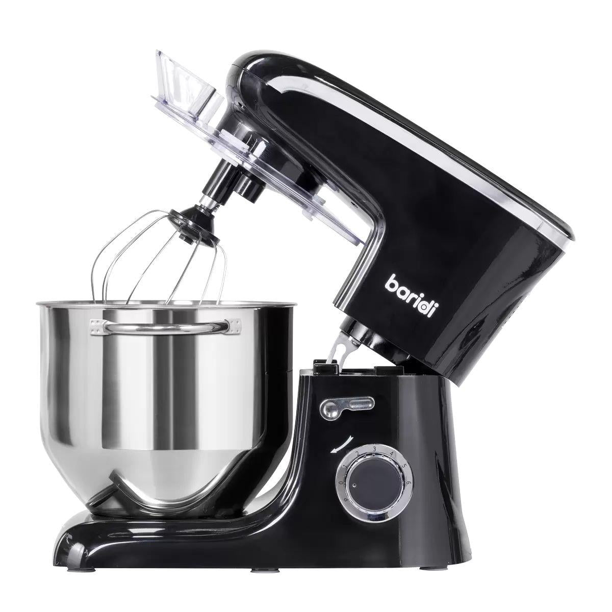 Sealey DH174 Baridi Stand Mixer with Accessories 8L Black 230V/1800W