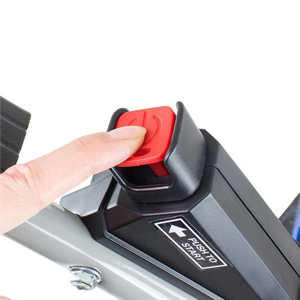 Hyundai HYM430SPER 43cm Electric-Start Self-Propelled Petrol Roller Lawnmower 139cc Engine & 25-75mm Cuts