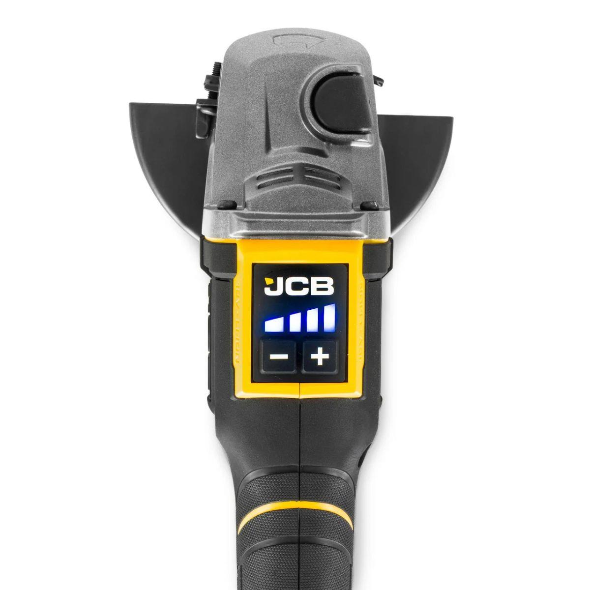 JCB-18PAG-115 18V Anti-Vibration Angle Grinder 115m with Paddle Switch Body Only