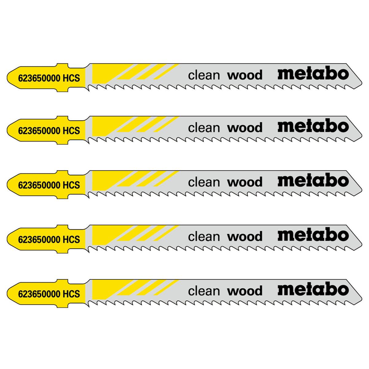 Metabo T101BR Jigsaw Blades Pack of 5 623650000