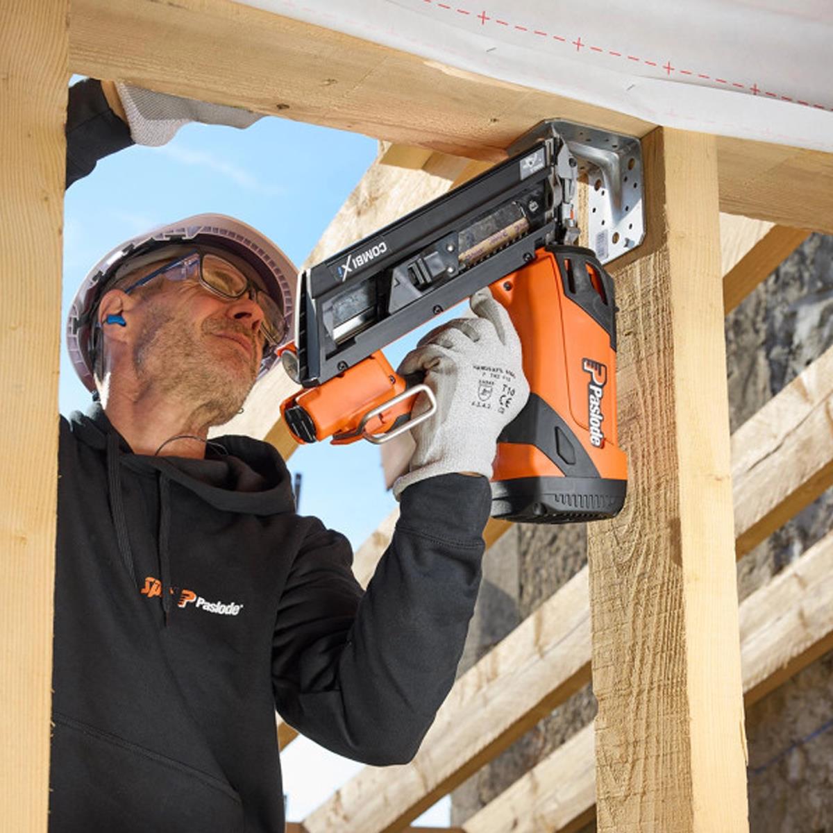 Paslode 014012 Combi Xi 2-In-1 Wood & Metal First-Fix Framing Nailer with 1 x 2.1Ah Battery, Charger & Case