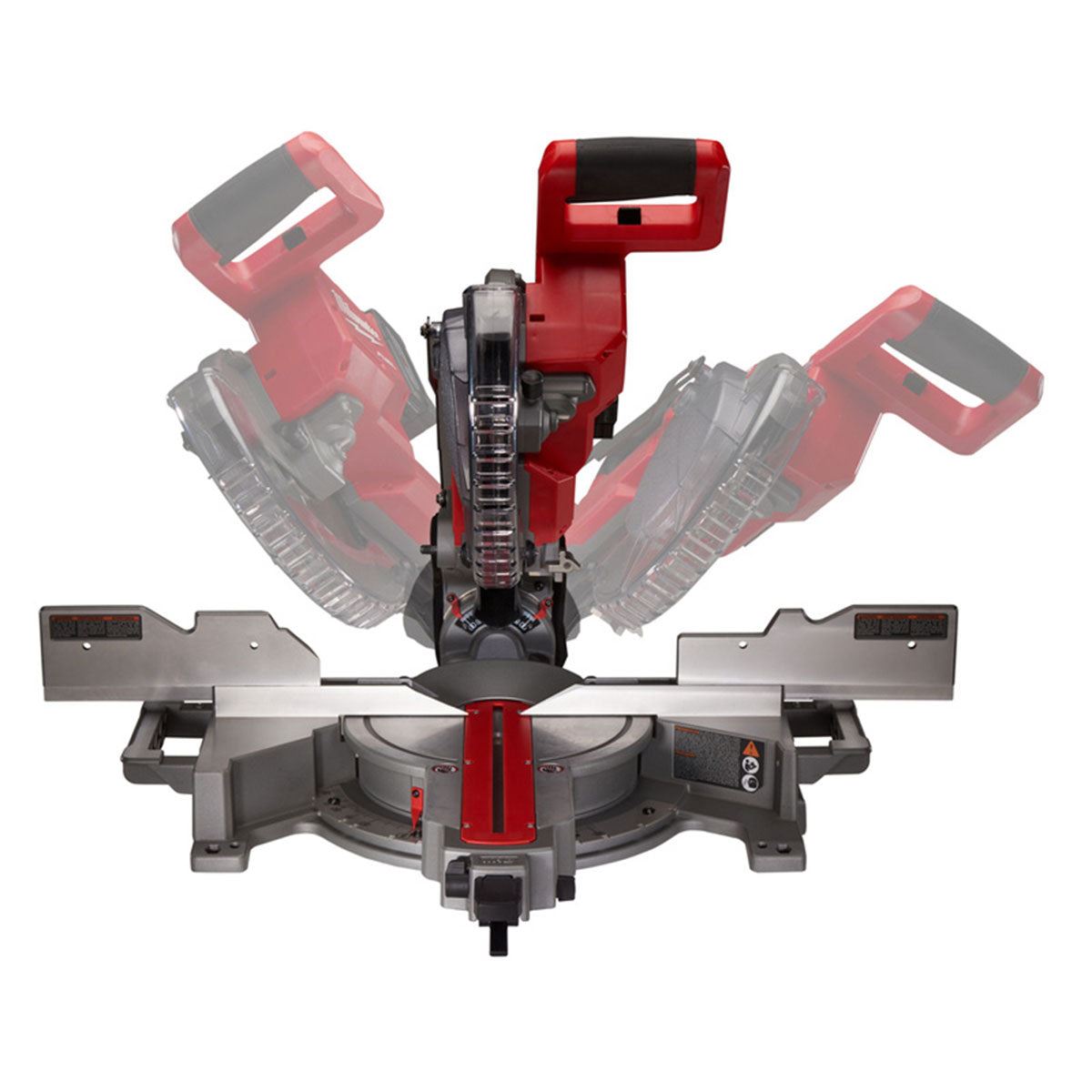 Milwaukee M18FMS190-0 18V Fuel Brushless 190mm Mitre Saw with 1 x 8.0Ah Battery Charger & Extendable Saw Stand