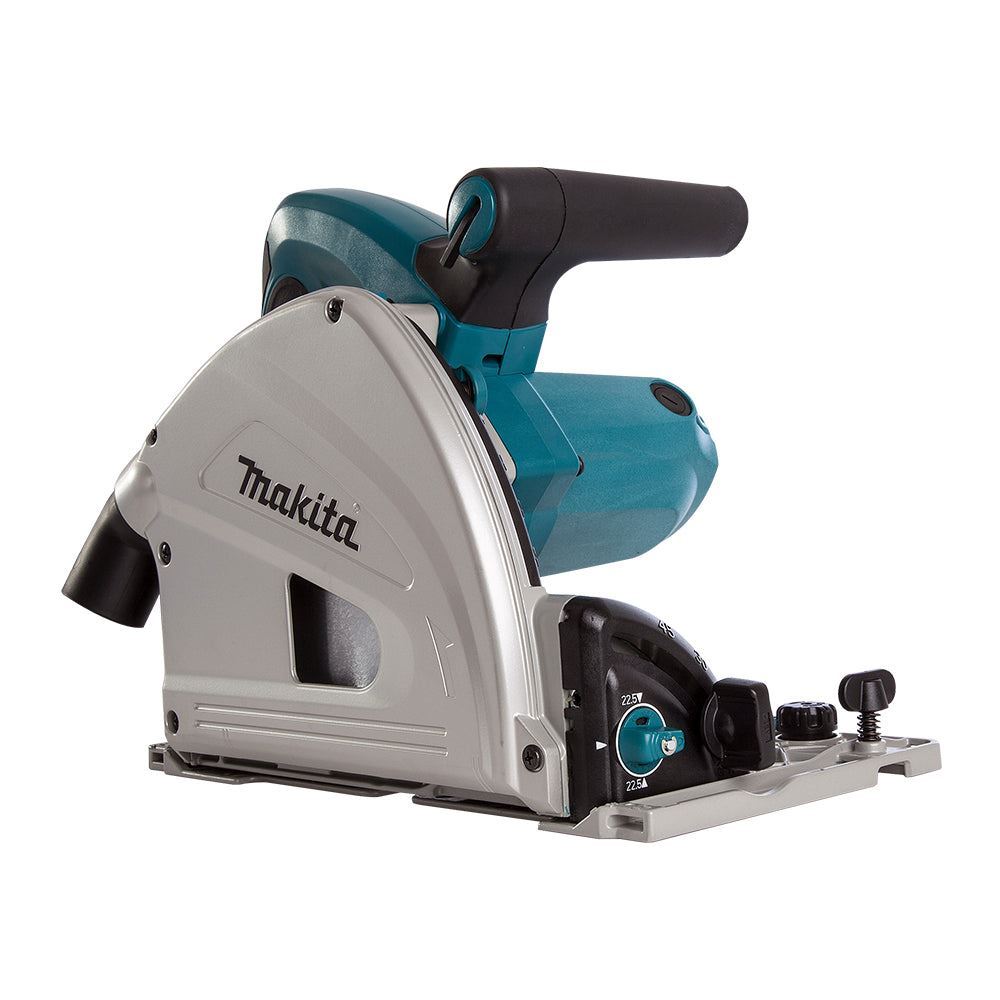 Makita SP6000J2 165mm Plunge Saw 240V with 2x1.5m Guide Rail Case+Bag+Blade