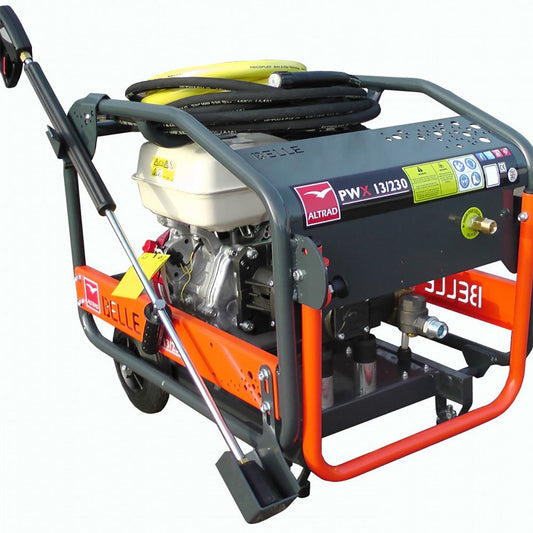 Belle P132301RS PWX 13/230 Honda Petrol Pressure Washer with Hose Reel High-Performance
