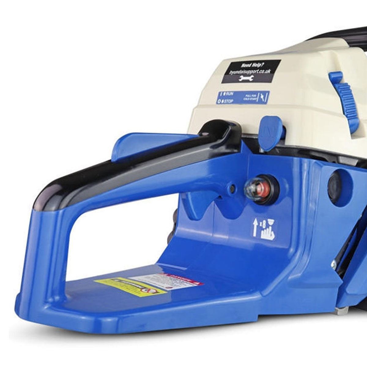 Hyundai HYC6200X 20'' Petrol Chainsaw Anti-Vibration & High-Performance with Protective Cover Bag