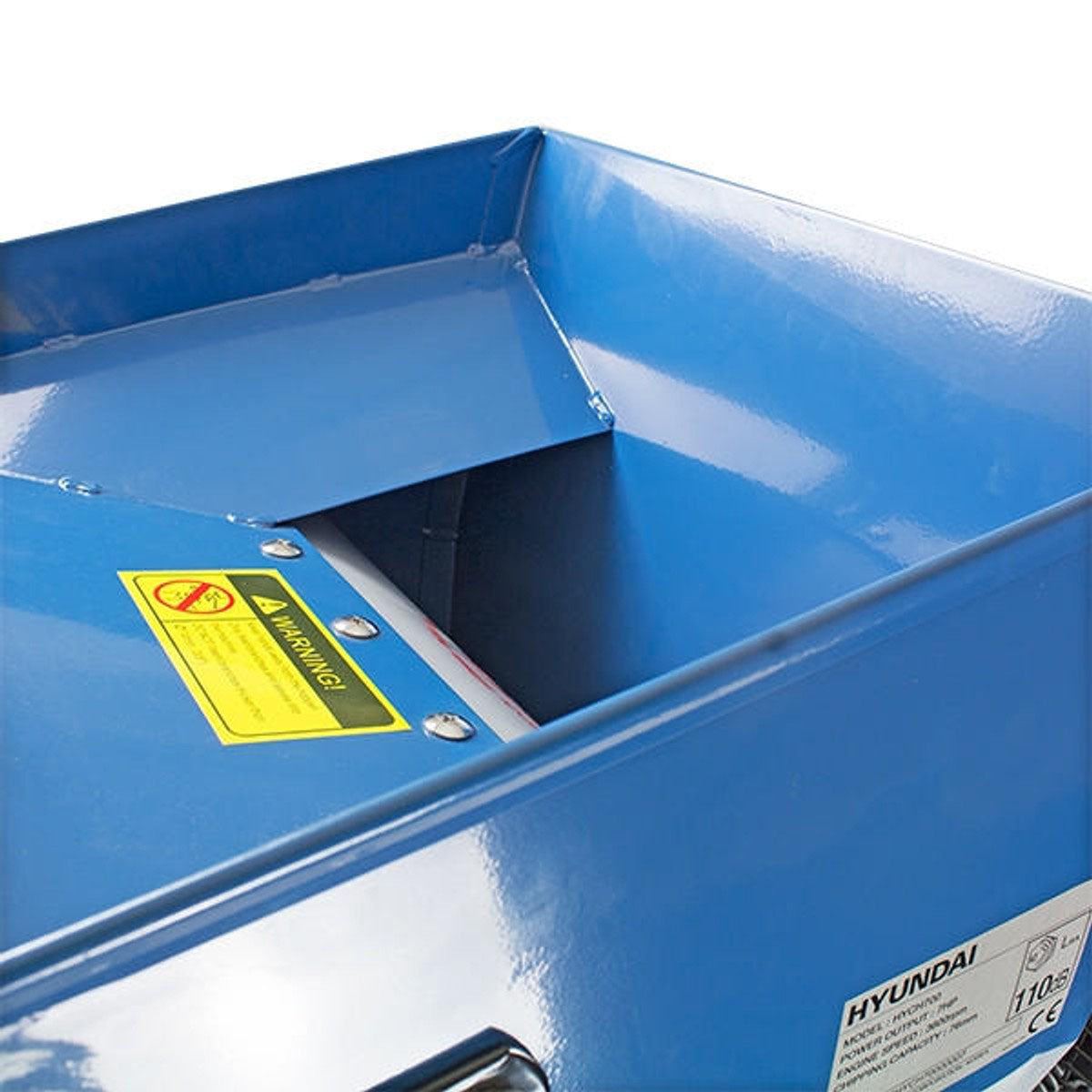 Hyundai HYCH700 208cc-76mm Petrol Garden Wood Chipper, Shredder, Mulcher 4-Stroke Engine