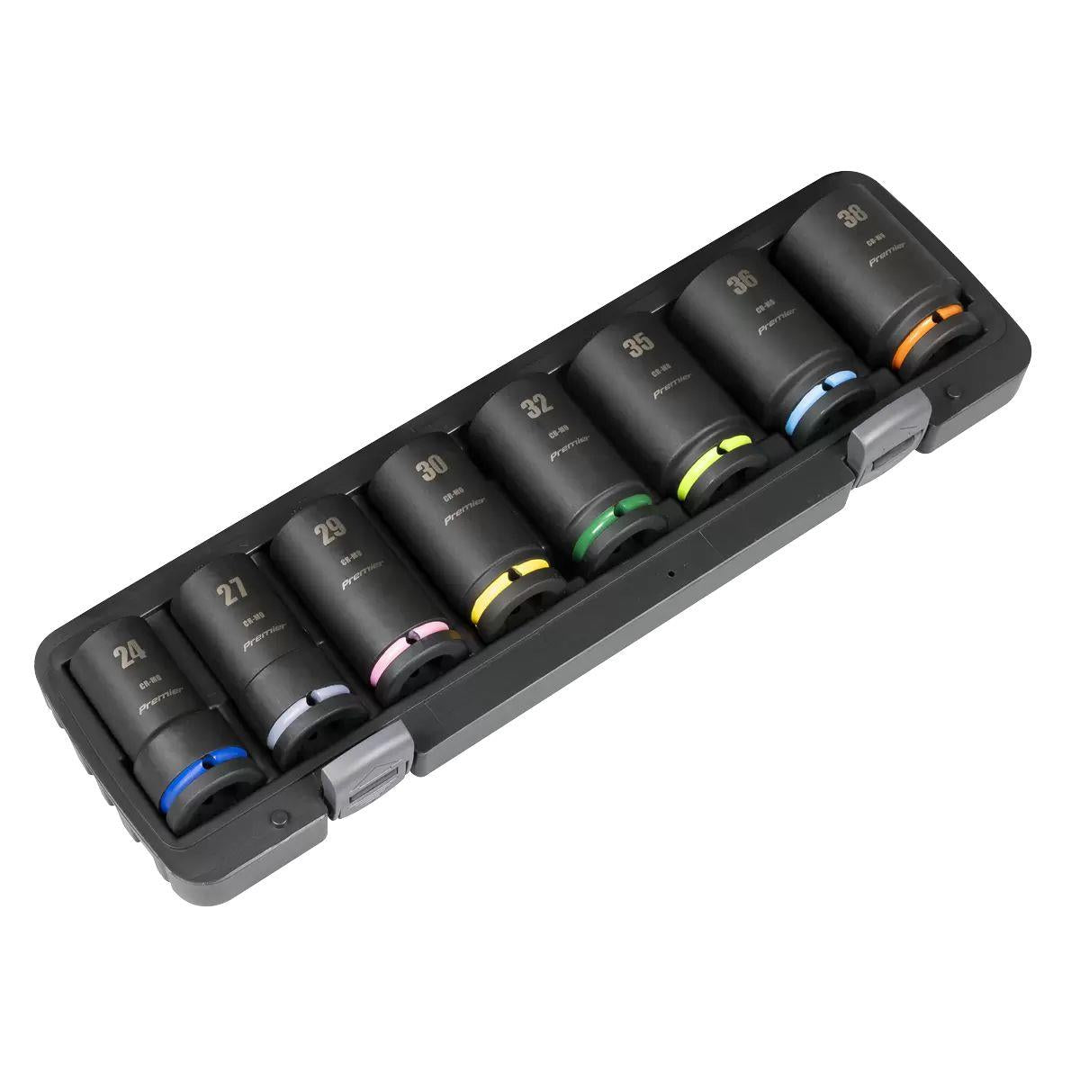 Sealey AK8891M Premier Deep Impact Socket Set 3/4