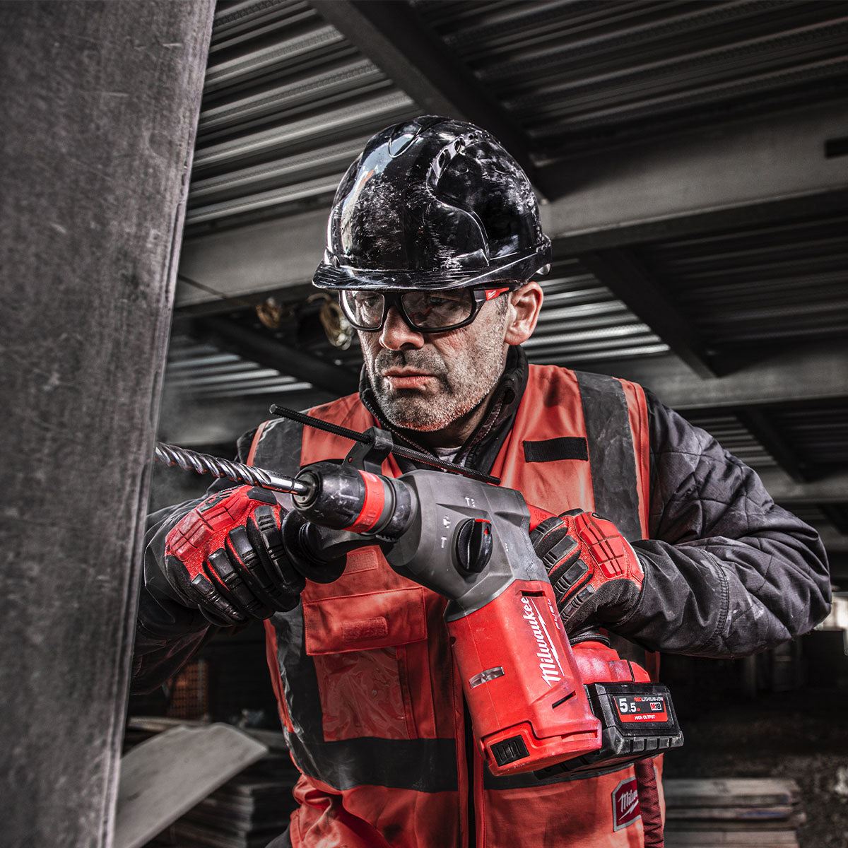 Milwaukee 5 Piece SDS+ MX4 Drill Bit Set 4932500063