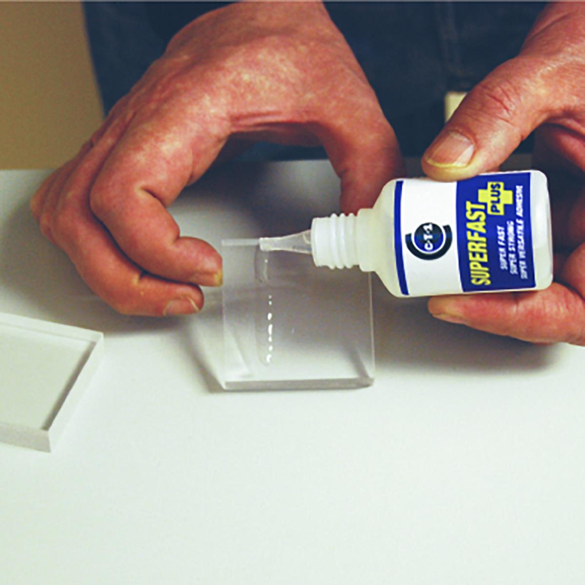 C-TEC 20ml SuperFast Plus Extra Strong Adhesive Glue Pack of 2