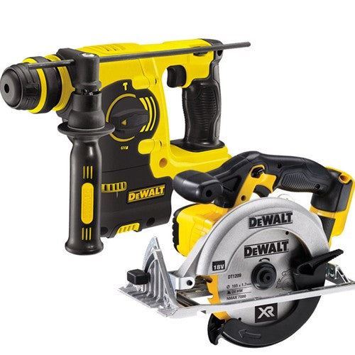 DeWalt 18V Li-Ion SDS Plus Hammer Drill with Circular Saw Body Only