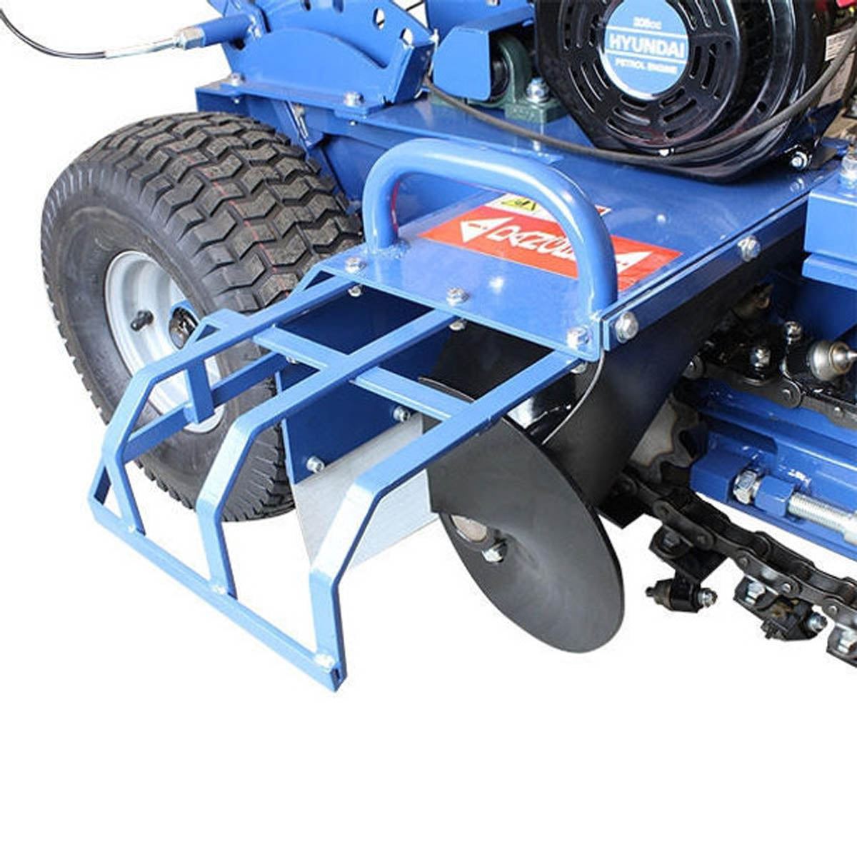 Hyundai HYTR70 450mm Depth Petrol Trencher & Recoil Start 210cc Engine, Adjustable Soft Grip