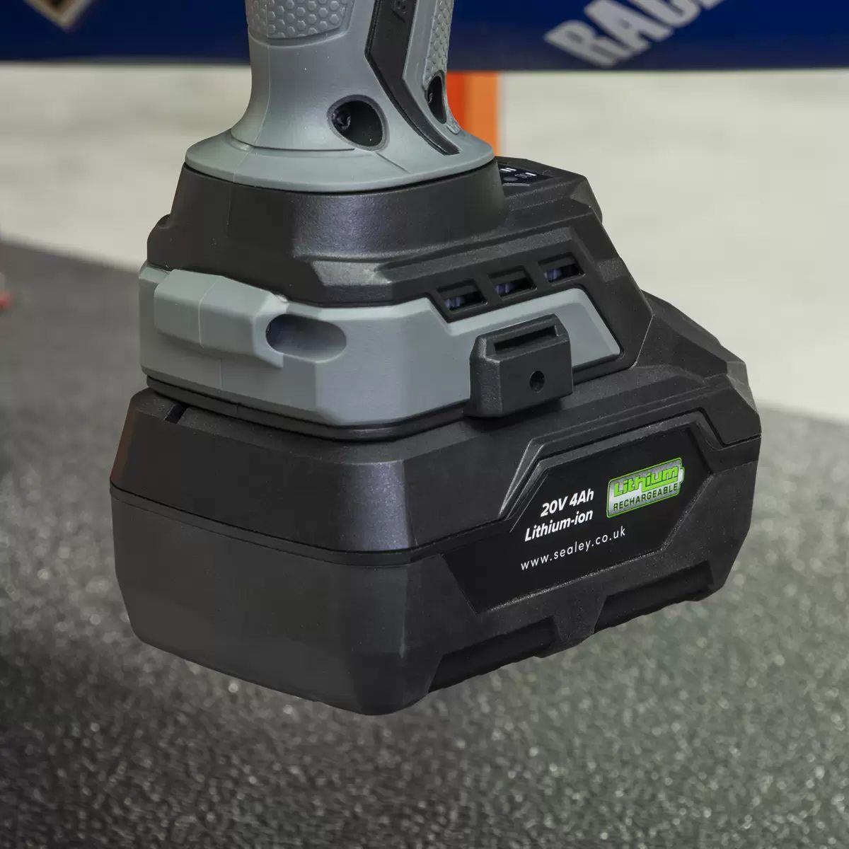 Sealey CP20VXIWKIT Premier 20V Impact Wrench Kit  1/2
