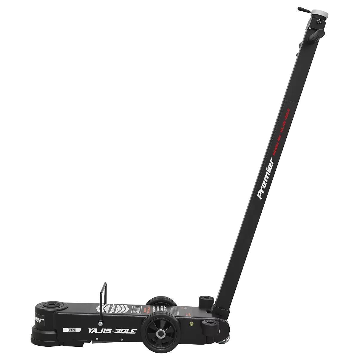 Sealey YAJ15-30LE Long Reach/Low Profile Air Operated Telescopic Jack 15-30 Tonne