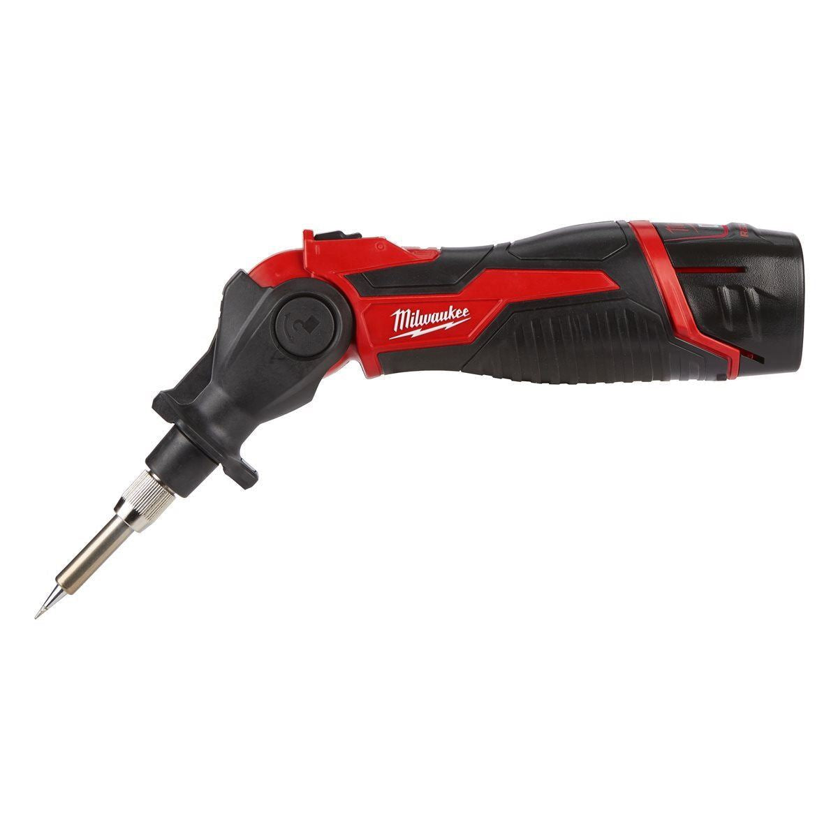 Milwaukee M12SI-201C 12V Soldering Iron with 1 x 2.0Ah Battery Charger & Case 4933459762